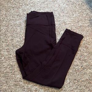 Lululemon dark purple Leggings